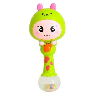 Hola Baby Toy Rabbit Rattle With Music
