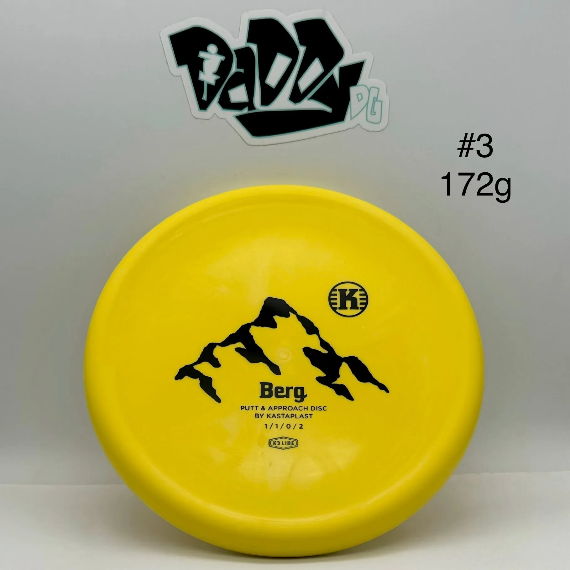 Kastaplast K3 Berg Putt & Approach