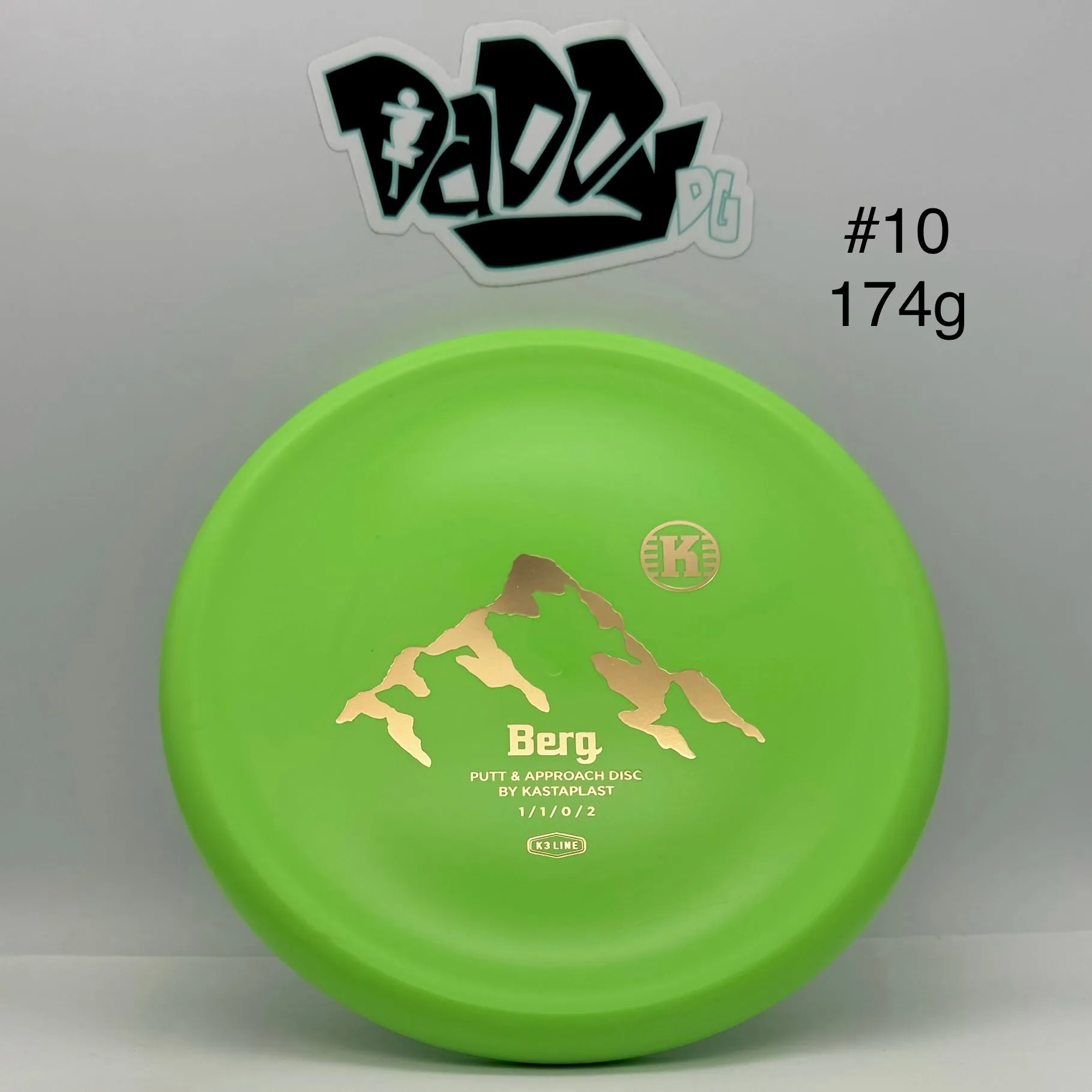 Kastaplast K3 Berg Putt & Approach