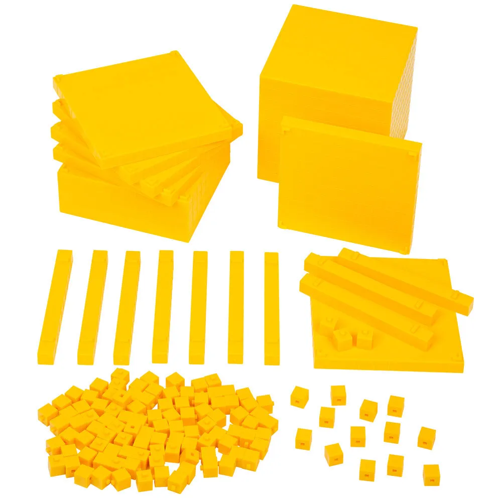 Kids First Math: Base Ten Blocks Math Kit with Activity Cards