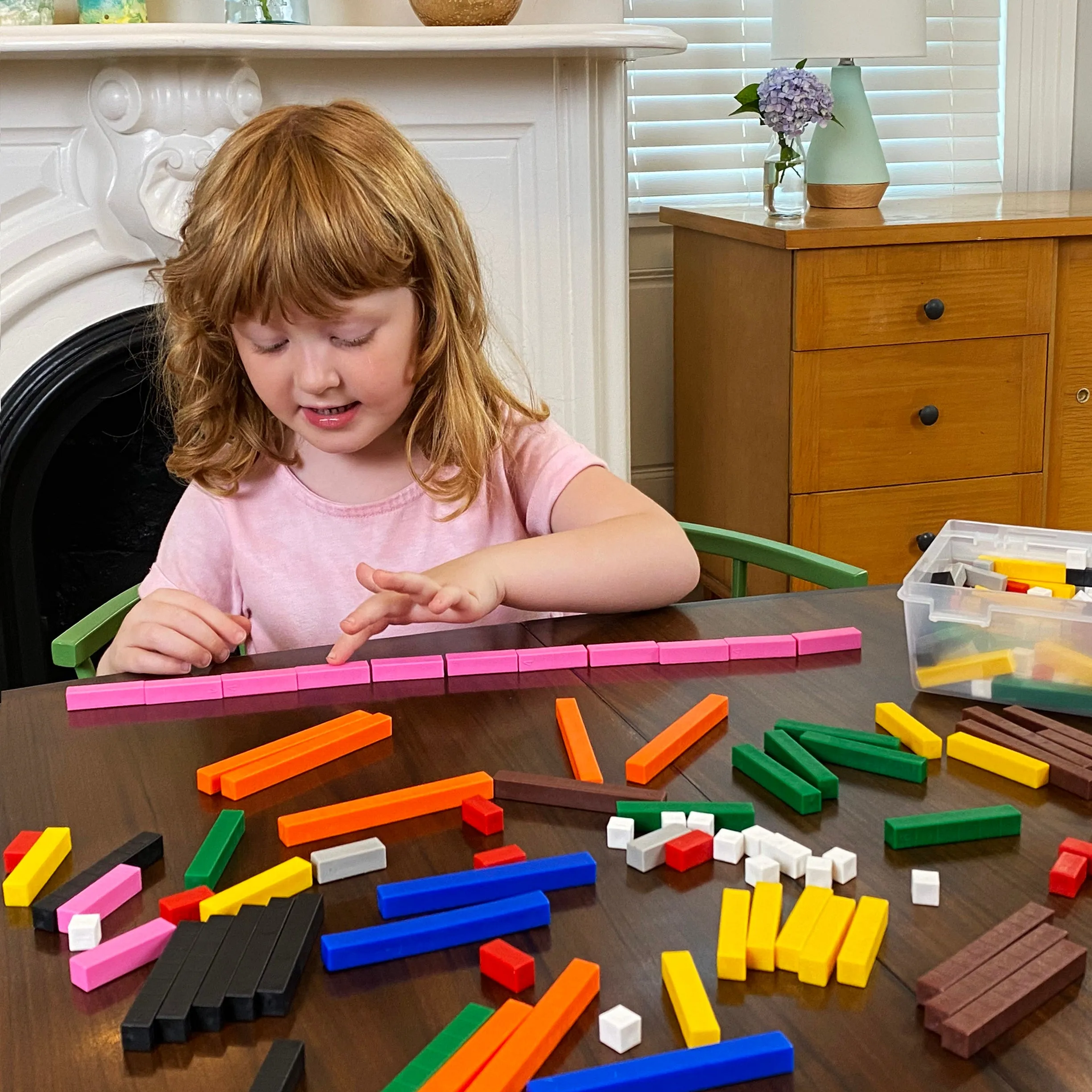 Kids First Math: Number Rods Math Kit with Activity Cards
