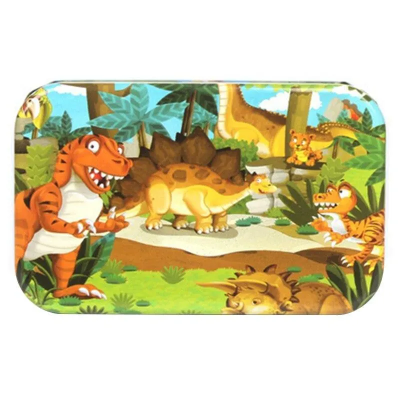 Kids  Puzzle Toys Animals Fruit Graph Match Card Game Early Educational Materials Double-sided Puzzle Toy For Children