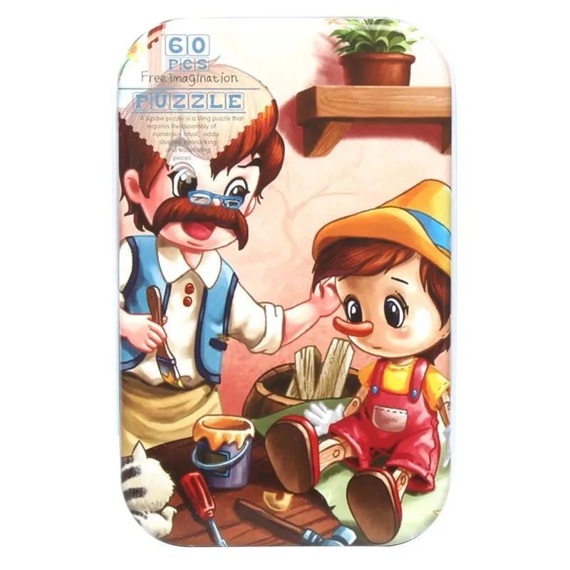 Kids  Puzzle Toys Animals Fruit Graph Match Card Game Early Educational Materials Double-sided Puzzle Toy For Children