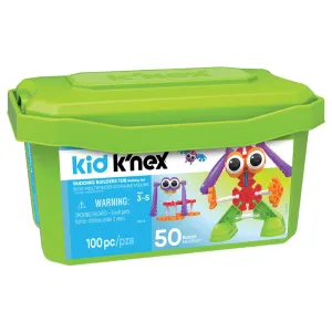 K’nex 50 Model Budding Builders Tub