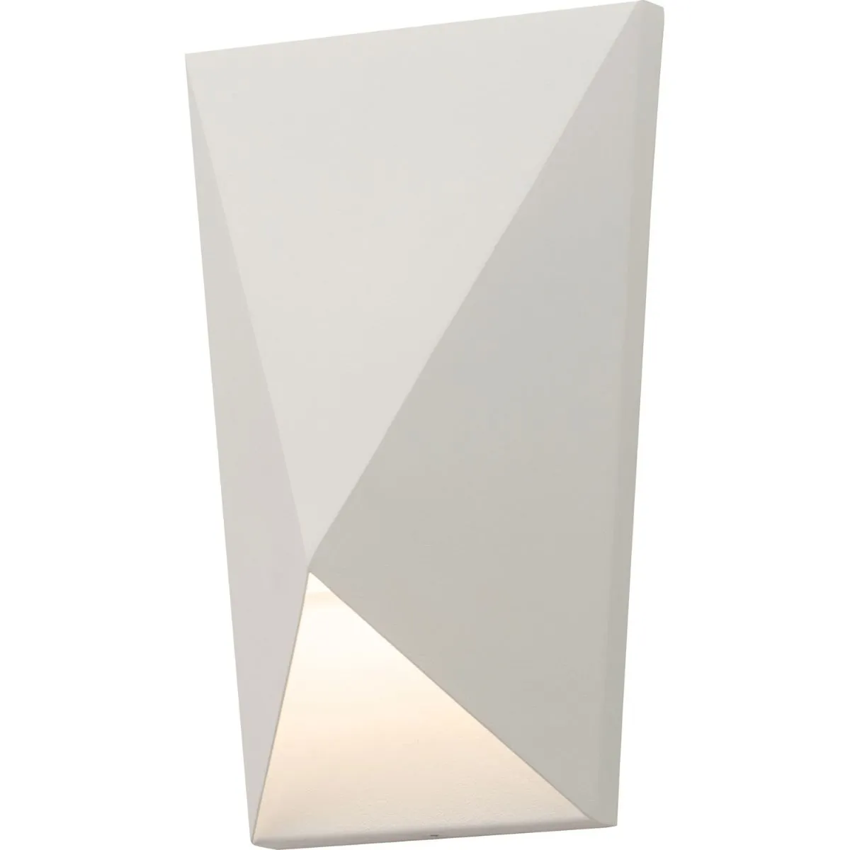 Knox 10 in. LED Outdoor Wall Sconce White Finish 3000K