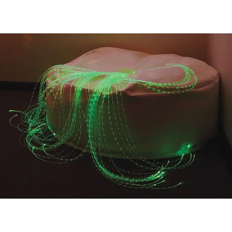 LED Fiber Optic Light Strands with Softie Bean Bag