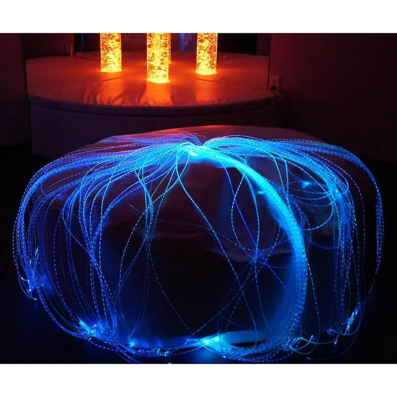 LED Fiber Optic Light Strands with Softie Bean Bag