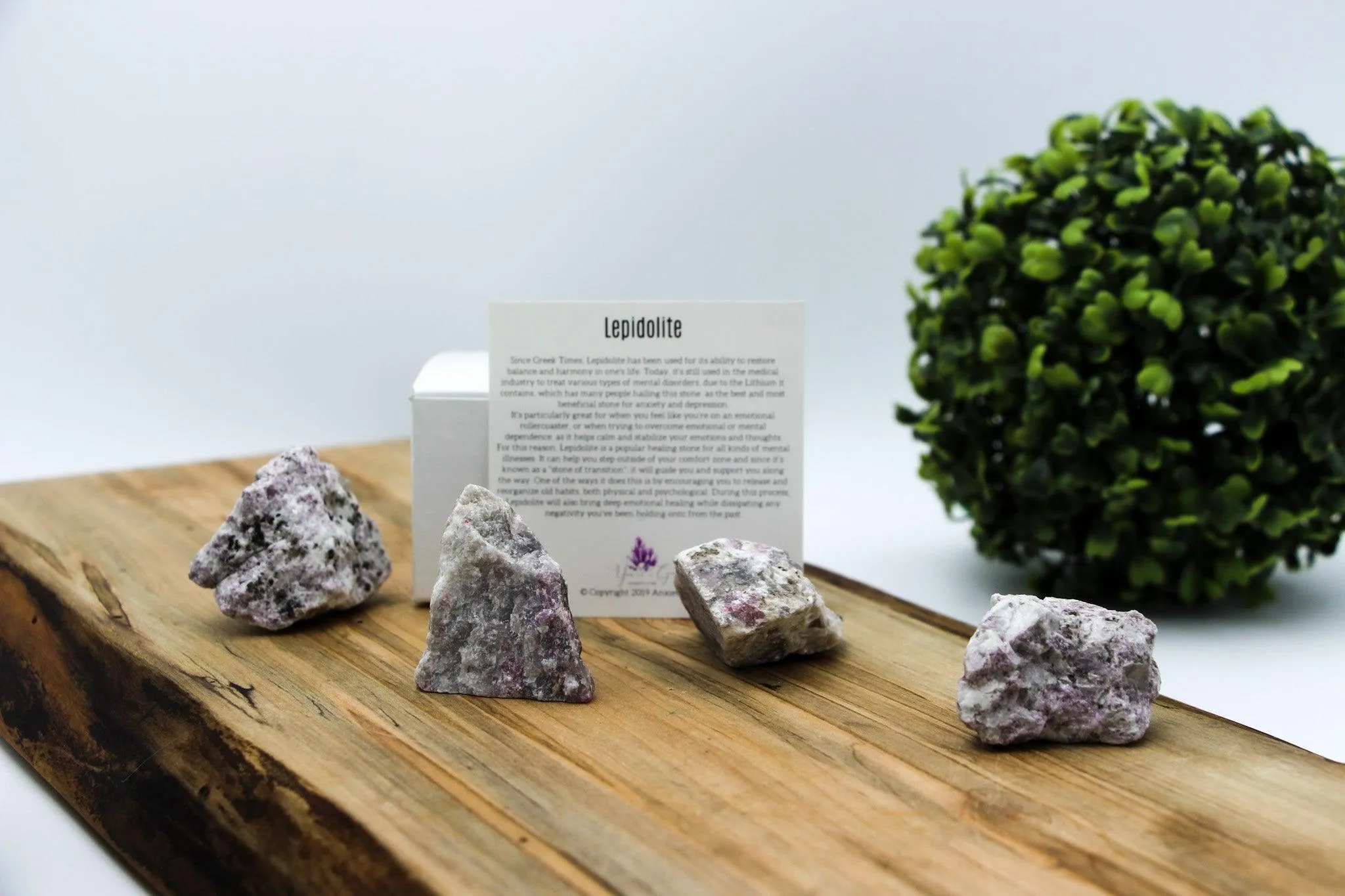 Lepidolite Raw Stone | Mica Stone for Depression, Anxiety and Sleep Disorders