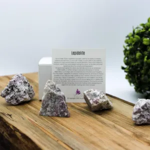 Lepidolite Raw Stone | Mica Stone for Depression, Anxiety and Sleep Disorders