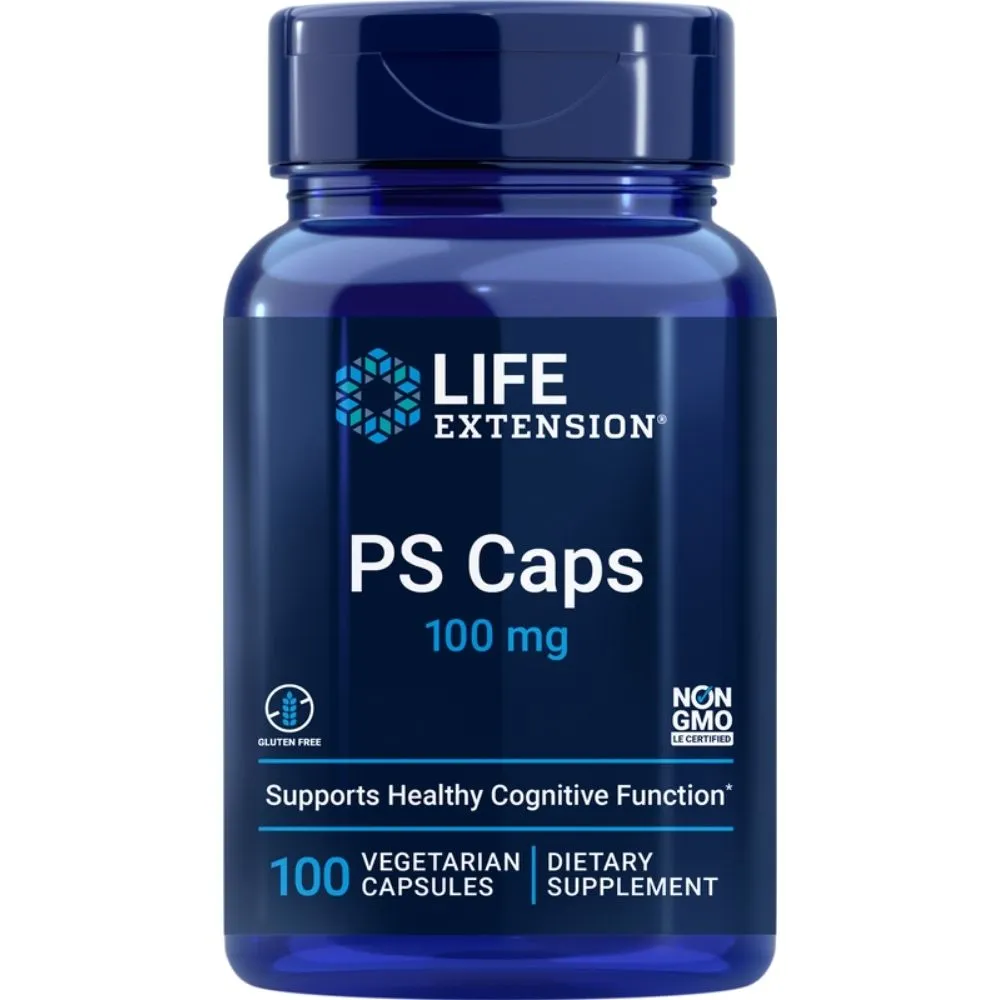 Life Extension PS Phosphatidylserine 100 Veg Caps