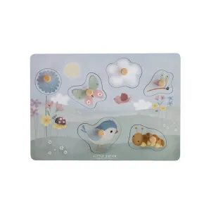 Little Dutch Touch Puzzle - Flowers & Butterflies