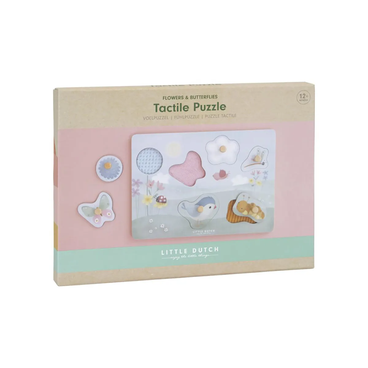 Little Dutch Touch Puzzle - Flowers & Butterflies