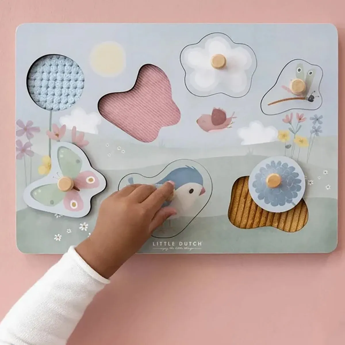Little Dutch Touch Puzzle - Flowers & Butterflies