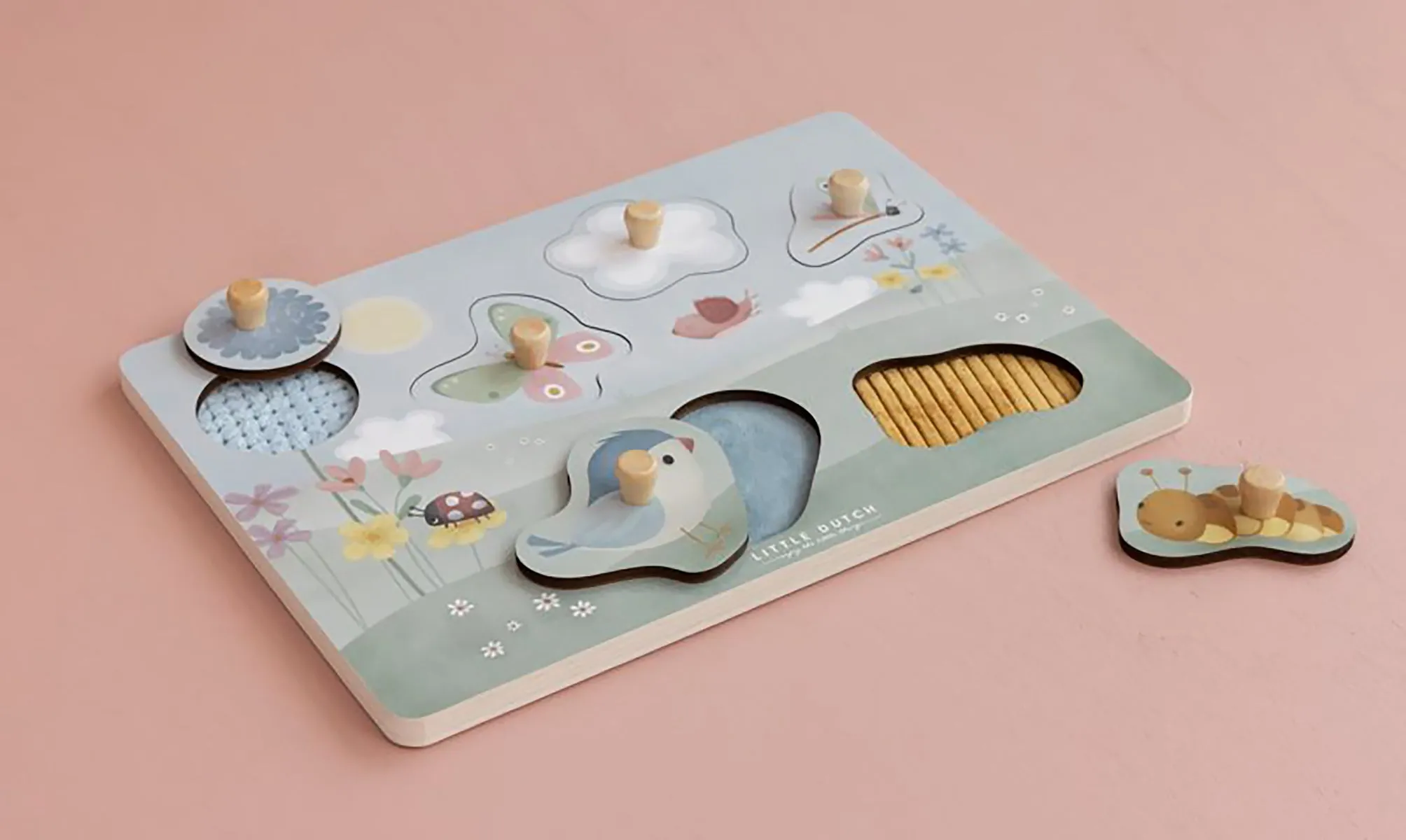 Little Dutch Touch Puzzle - Flowers & Butterflies