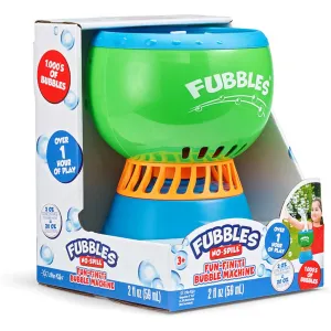 Little Kids Inc Fubbles No Spill Fun-Finiti Bubble Machine - Outdoor Toys