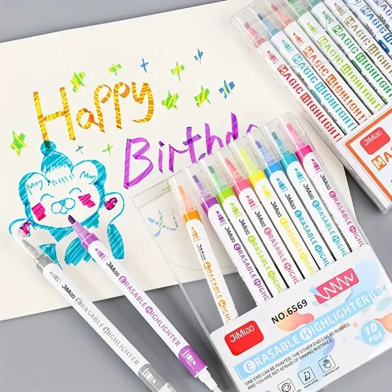 Magic Color Changing Highlighter Art Set - 10 pieces