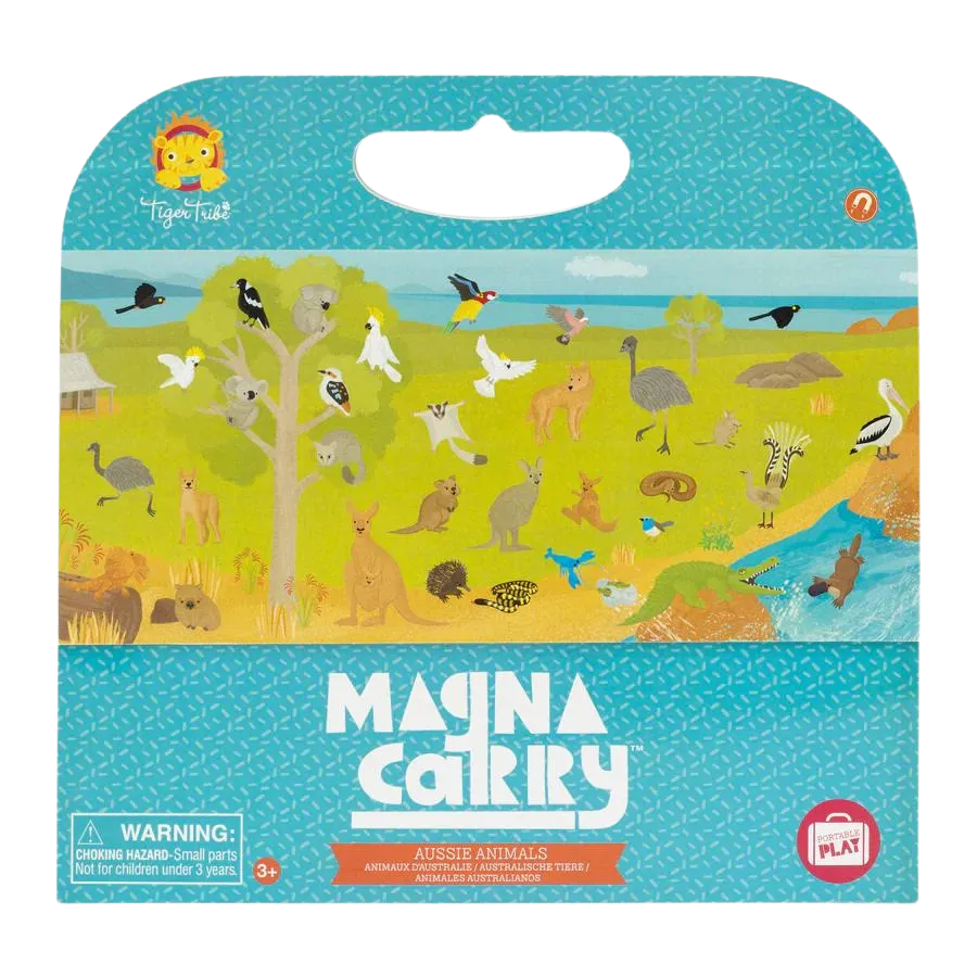 Magna Carry Aussie Animals - Kids Magnetic Activity Set