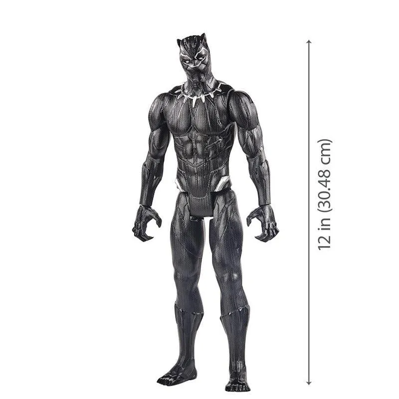 Marvel Avengers Titan Hero Series Black Panther Action Figure, 12-Inch Toy, For Kids Ages 4 And Up