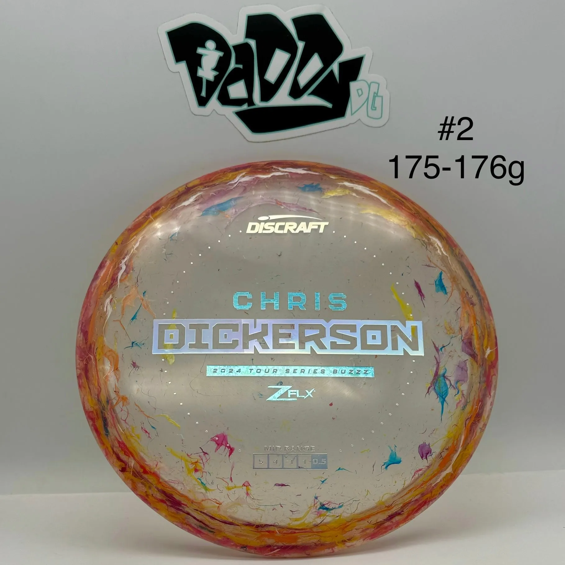 ****NEW Discraft Jawbreaker Z-Line Flx Buzzz 2024 Chris Dickerson Tour Series Midrange