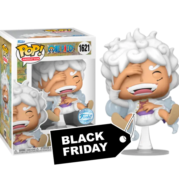 ONE PIECE - POP FUNKO VINYL FIGURE 1621 Luffy Gear Five Laughing 9 cm Special Edition
