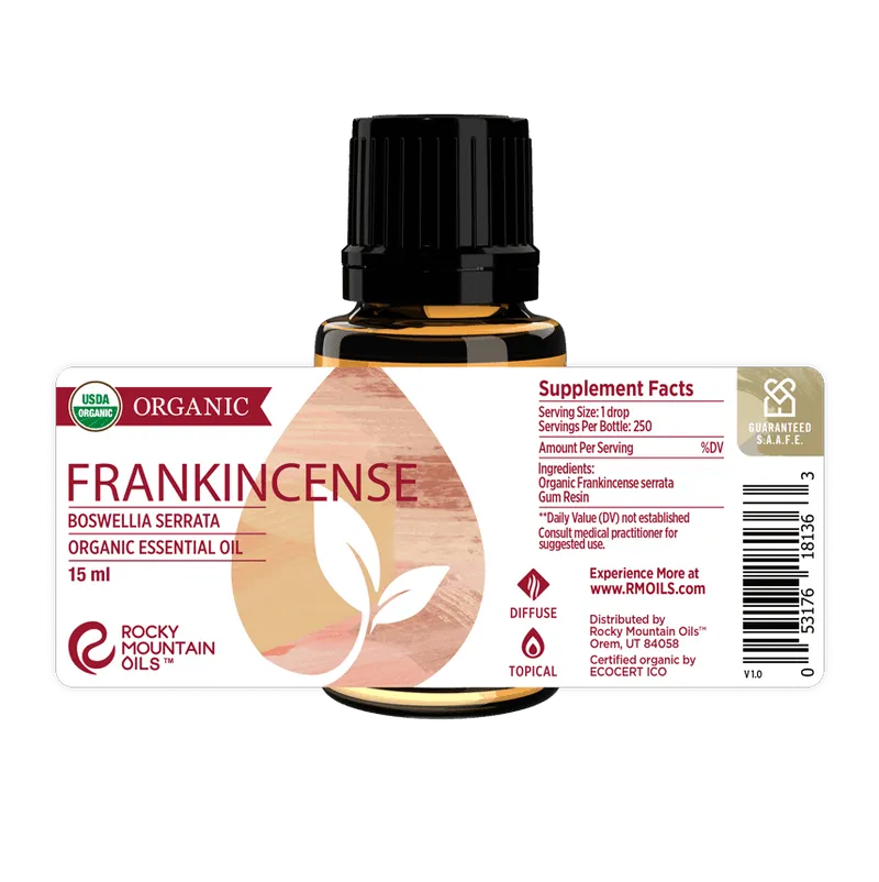 Organic Frankincense Essential Oil