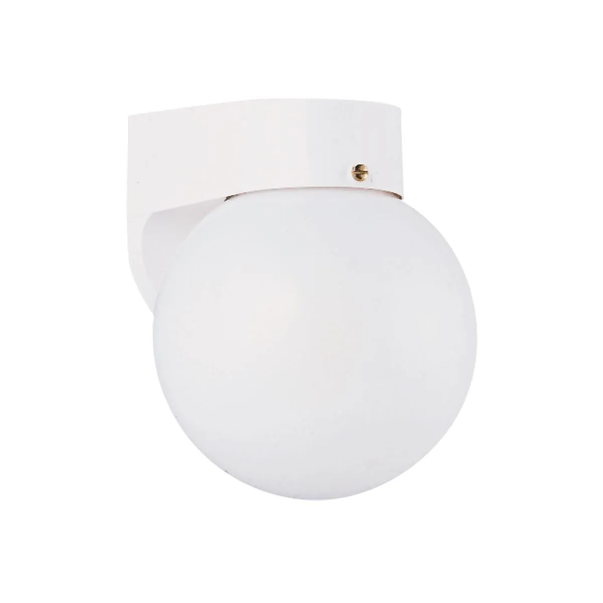 Outdoor Wall 7 In. LED Outdoor Wall Sconce White Finish