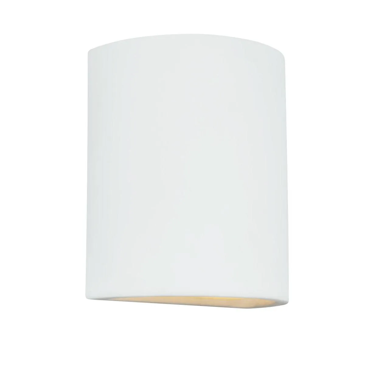 Paintable Ceramic Sconces 10" outdoor wall sconce white finish