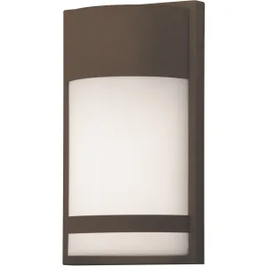 Paxton 12 in. LED Outdoor Wall Sconce Textured Bronze Finish