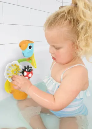 Pour and Spin Tipping Bird Water Toy