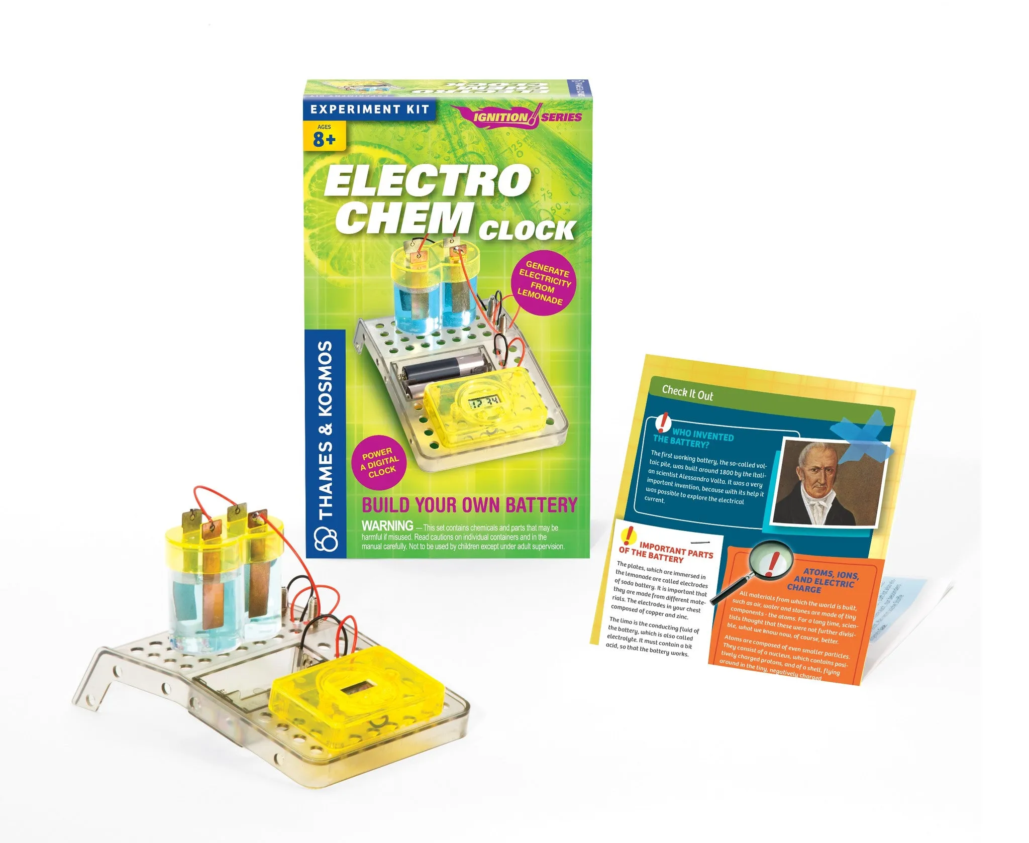 "Electro Chem Clock" - Science Kit