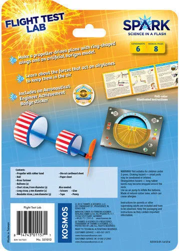 "Flight Test Lab" - Science Kit