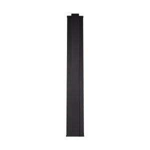 Revels 36 in. LED Outdoor Wall Sconce 3000K Black Finish