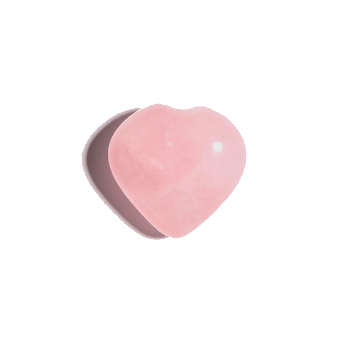 Rose Quartz Heart
