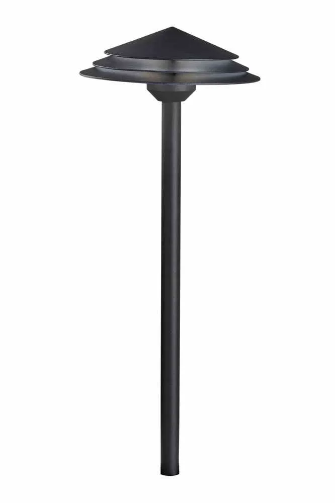 Round Tiered LED Path Light