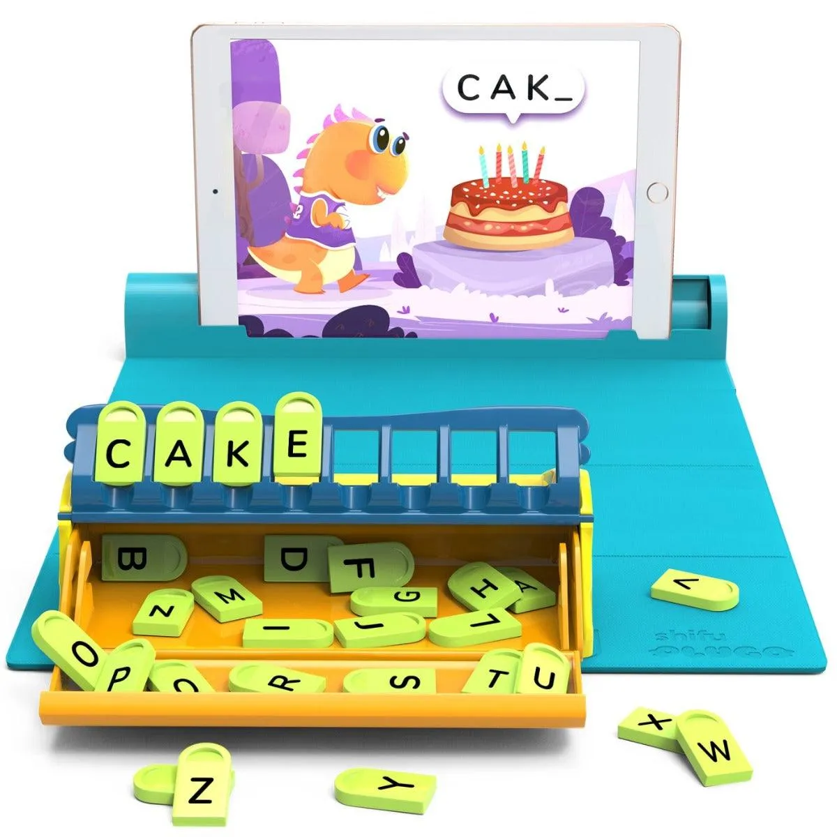 Shifu Plugo Letters - Spelling & Word Game with Stories for Kids Ages 4-10 Years (App Based, Device Not Included)