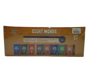 Sight Words Flash Cards - 1100  Learning Vocabulary Cards