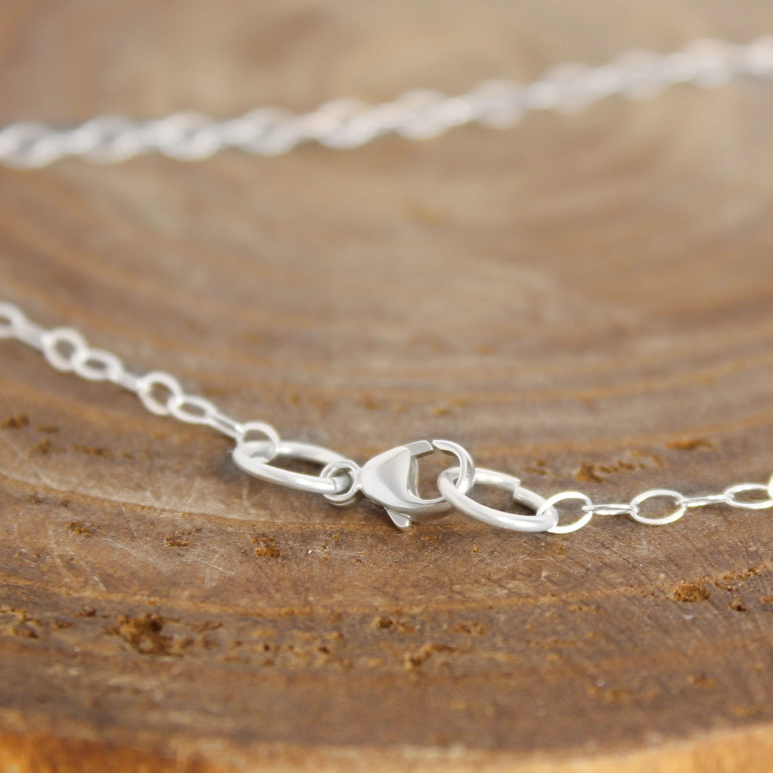 Silver & Gold Mountain Necklace