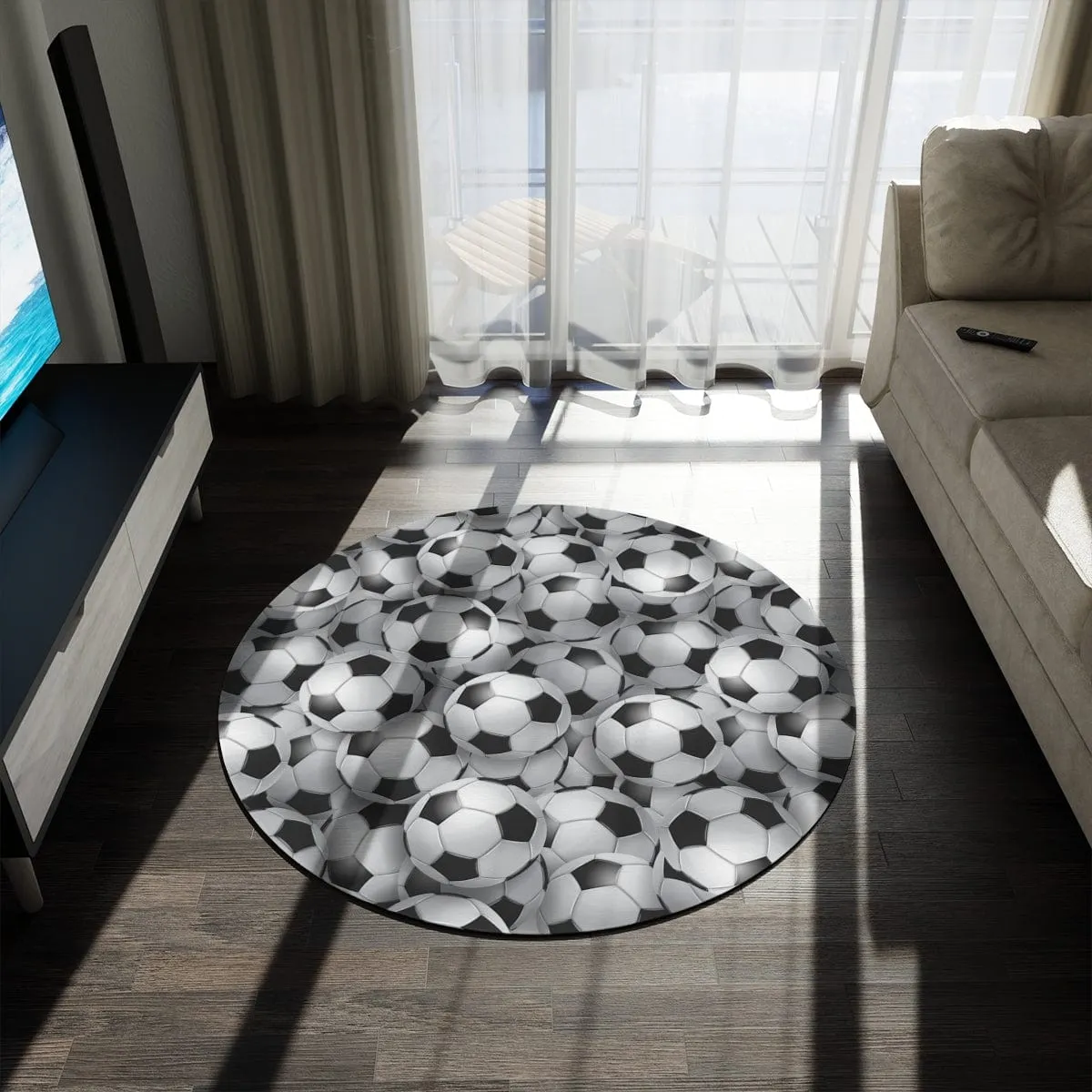 Soccer Ball Rug