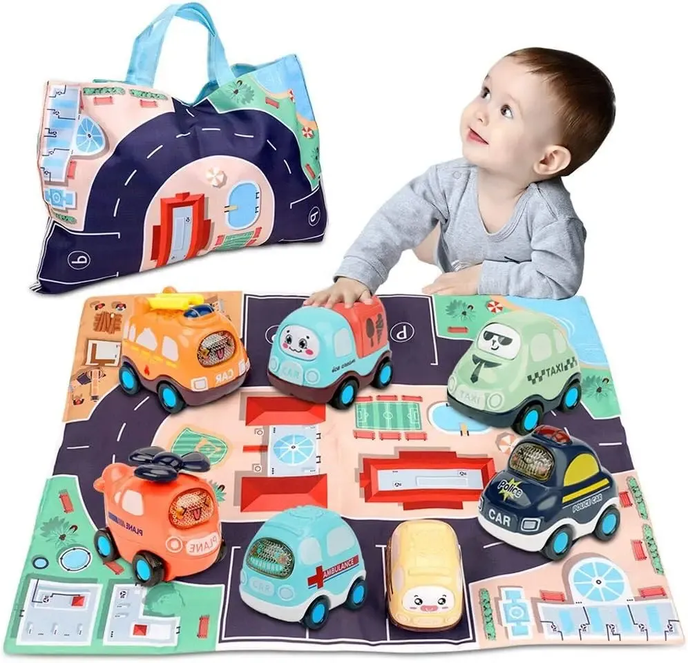 Soft Playset with Foldable Mat & Storage Bag