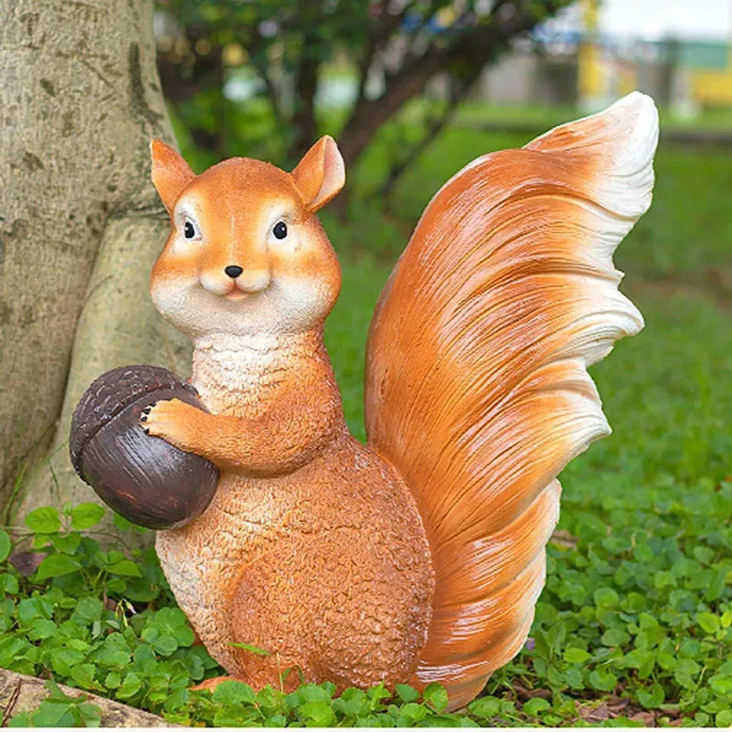 Sparkling Squirrel Solar Energy Outdoor Light (9262)