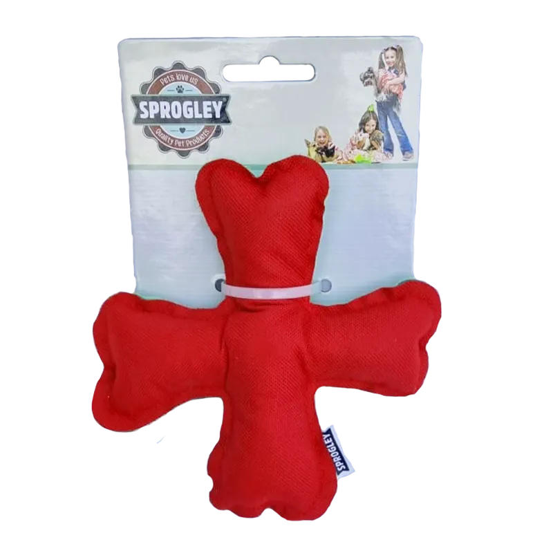 Sprogley - Stuffed Cross Small