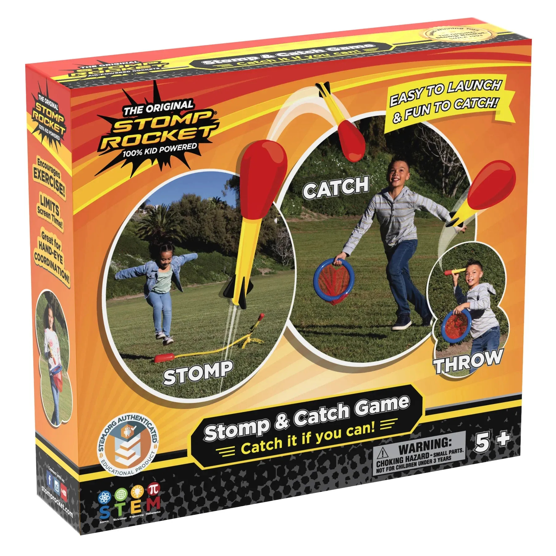 Stomp Rocket® Stomp & Catch