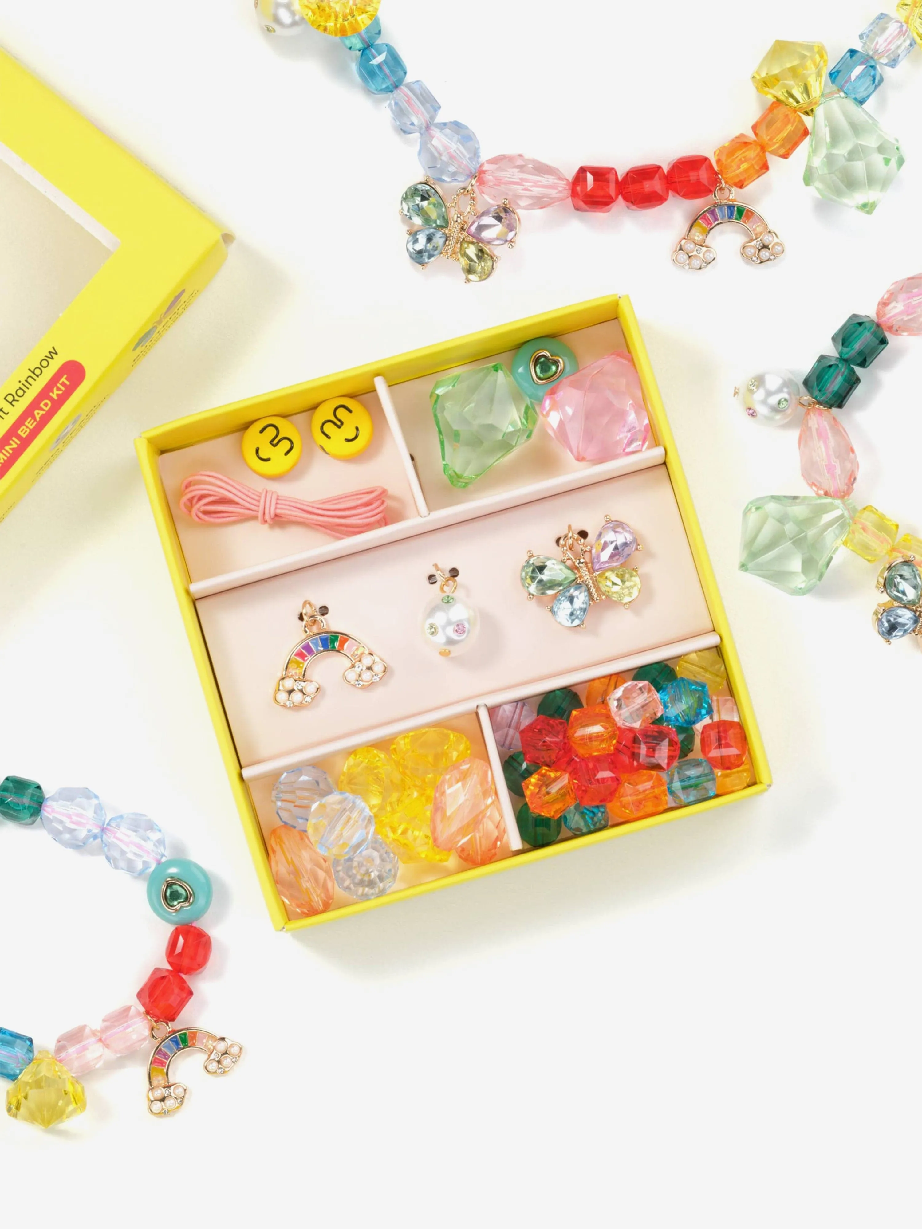 Super Smalls Girls Make it Rainbow Mini Bead Kit in Multicolour