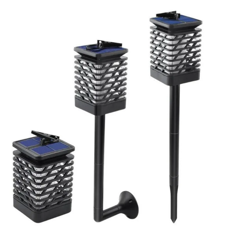 Transparent Simulation Dynamic Flame Outdoor Landscape Light
