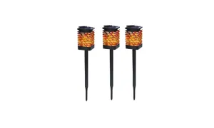 Transparent Simulation Dynamic Flame Outdoor Landscape Light