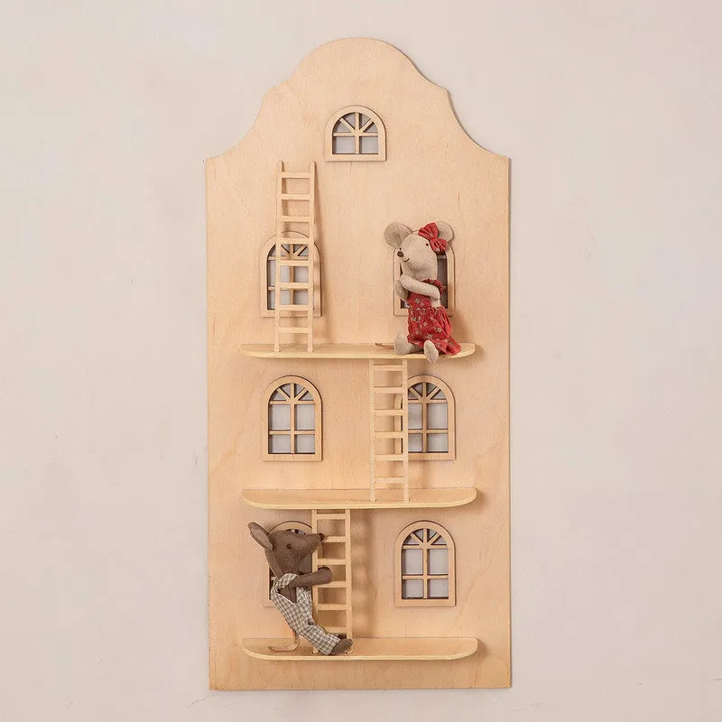 Wall Hanging Decor | Sophie'S Townhouse | Wooden | Beige