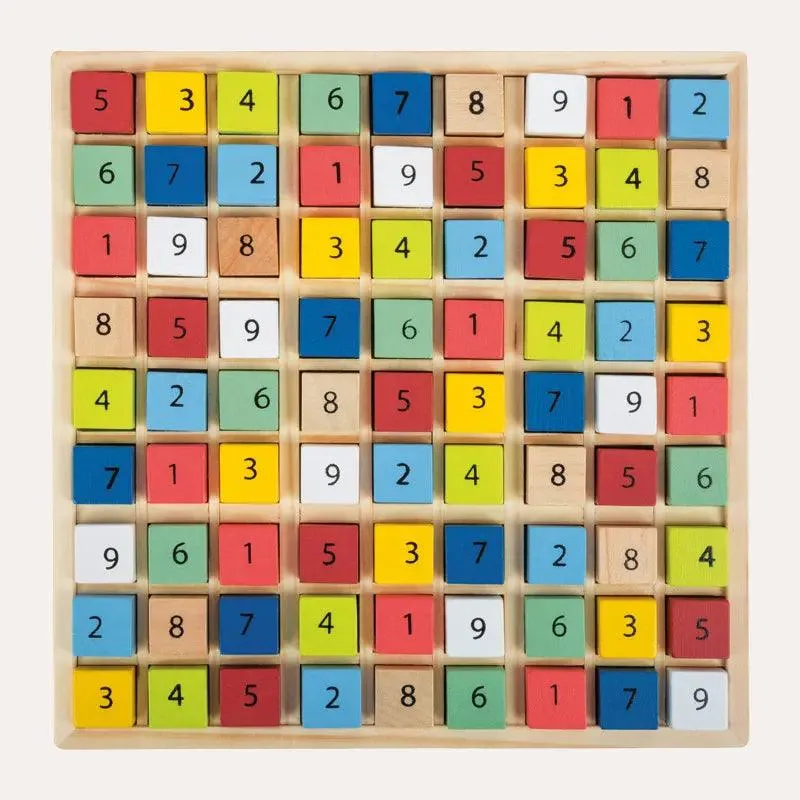Wooden Montessori Sudako Board