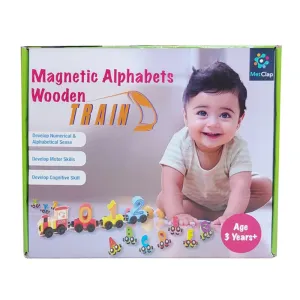 Wooden Toys For Kids | Alphabets Magnetic Train Toy