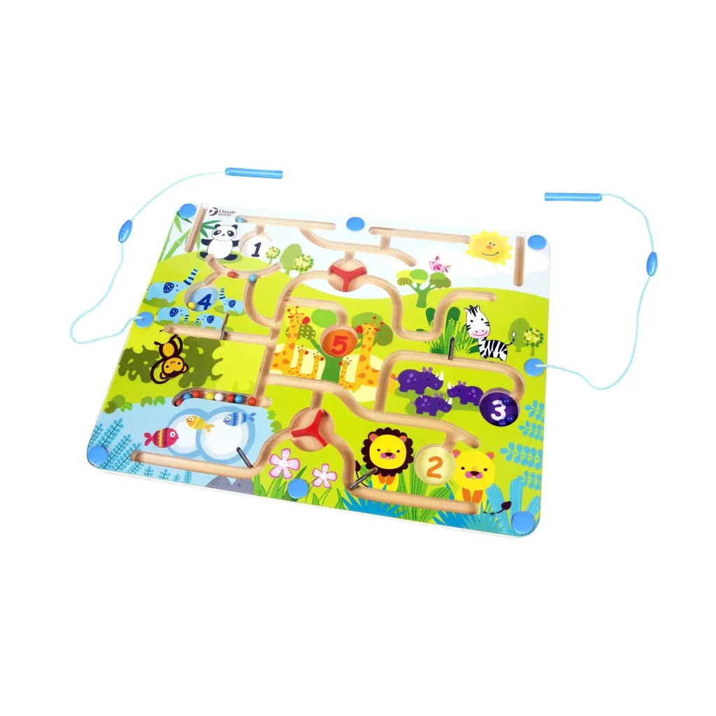 Zoo Magnetic Bead Maze